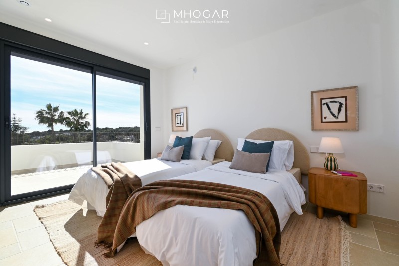 El arte de vivir en Moraira, Costa Blanca - elegante villa de obra nueva de estilo mediterráneo con vistas abiertas!